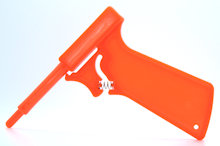 a 1 piece gun toy applying Forms Follow Function