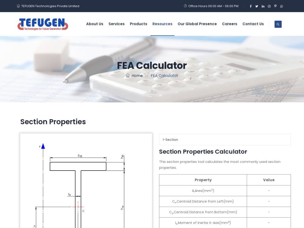 https://tefugen.com/fea-calculator/