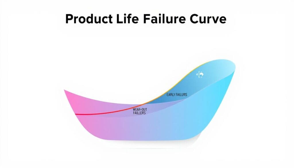 bathtub curve in reliability engineering