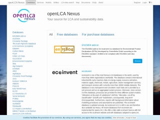 https://nexus.openlca.org/databases