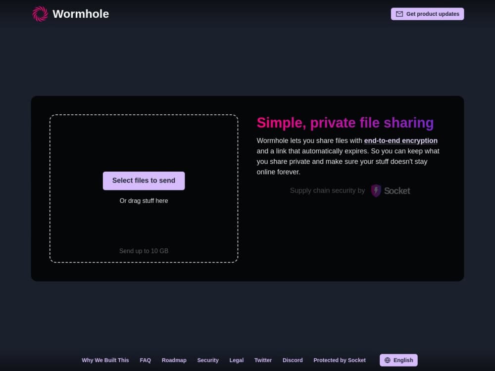 https://wormhole.app/