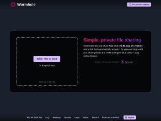 https://wormhole.app/