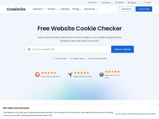 https://www.cookieyes.com/cookie-checker/