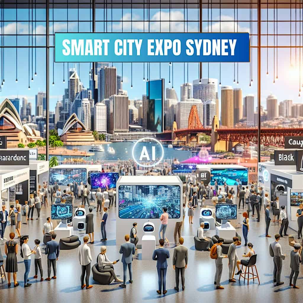 Cd ecb a c a f f b aeaee. Smart City Expo Sydney, Aus, Exhibition Packages.