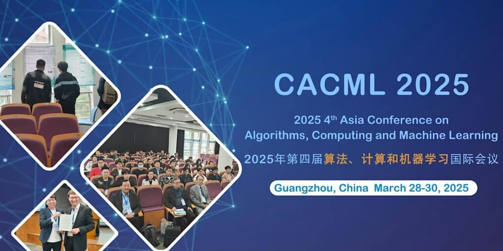 C e e d b b bc f scaled. 4th Asia Conference on Algorithms, Computing, Machine Learning (CACML 2025).