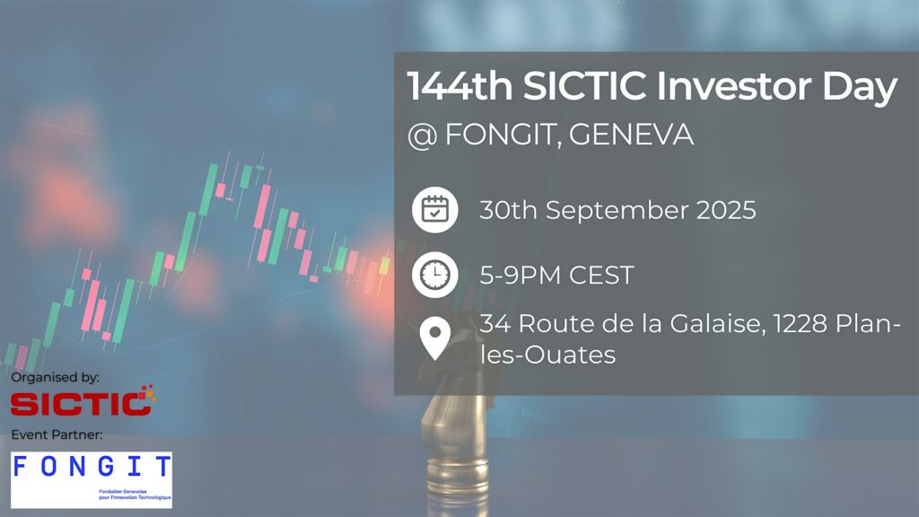 A f efe c fdd d a. 144th  SICTIC Investor Day @ FONGIT, Geneva.