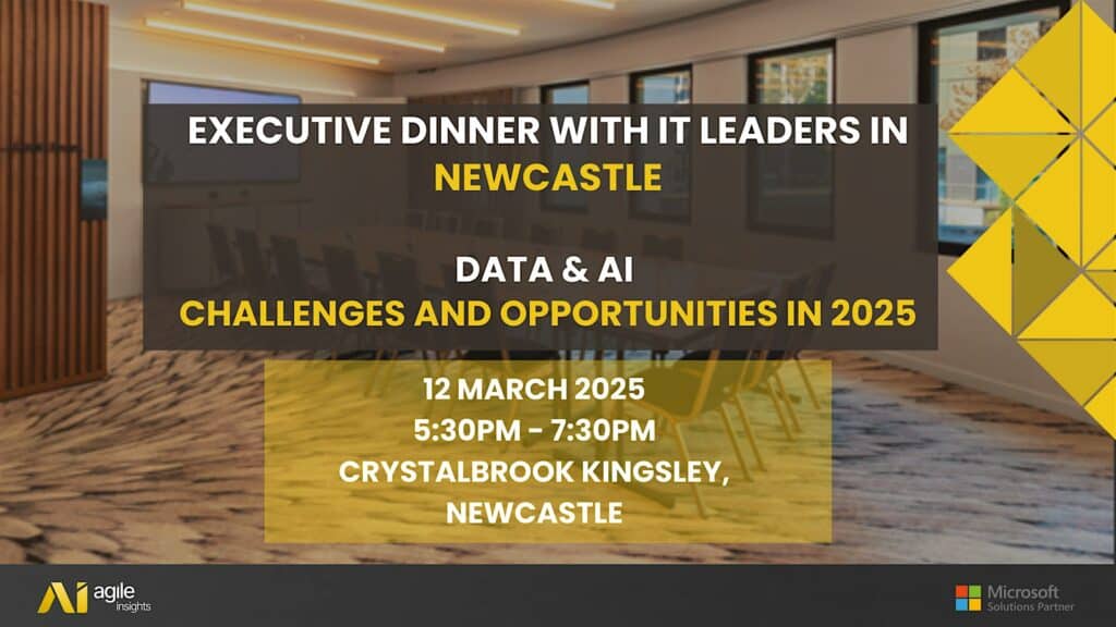 B b d c bf fd aedb d c. Executive Dinner with IT Leaders: Data Analytics & AI Opportunities in 2025.