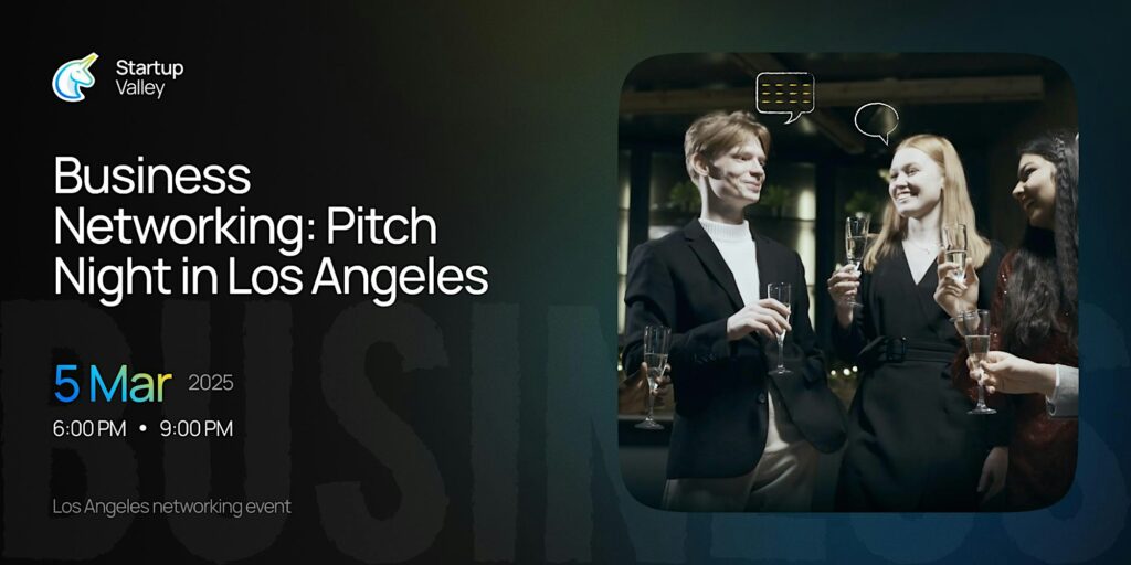 Cd ac a b aad c scaled. Business Networking: Pitch Night in Los Angeles.