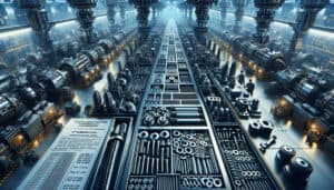 . Mechanische Hardware-Normen Vollständiger Rahmen. Design für die Fertigung (DfM)