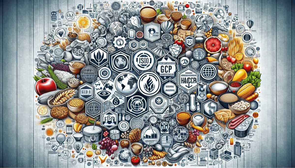 . Standards der Lebensmittelindustrie Vollständiger Rahmen. HACCP