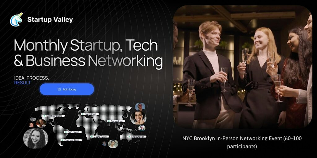 De cdb c c e ee ba e scaled. Monthly  Startup, Tech & Business Networking NYC Brooklyn.