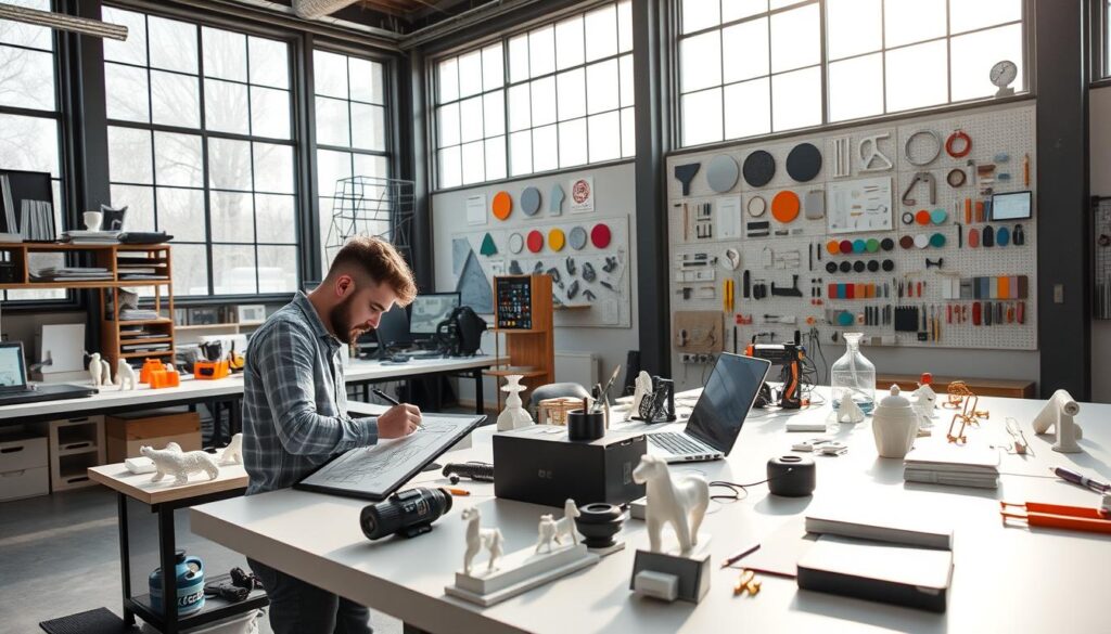 industrial designer daily routine