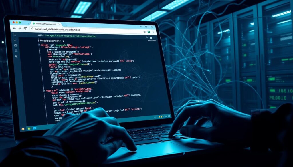 ataques de inyección en la seguridad de las aplicaciones web