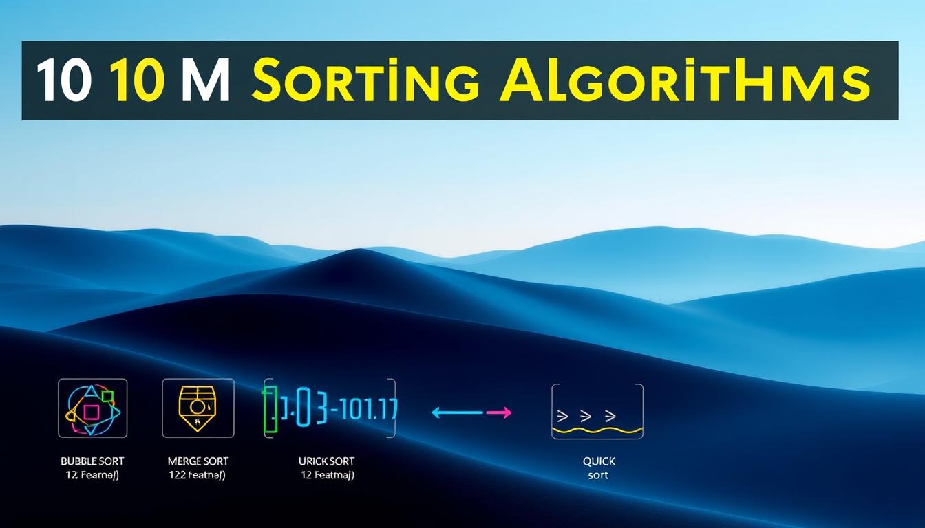 main sorting algorithms