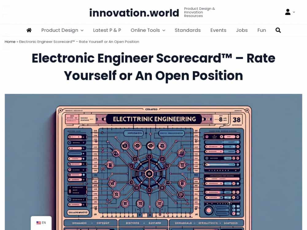 Https://innovation. World/electronic-engineer-scorecard/
