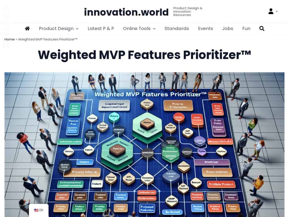 Https://innovation. World/mvp-features-prioritizer/