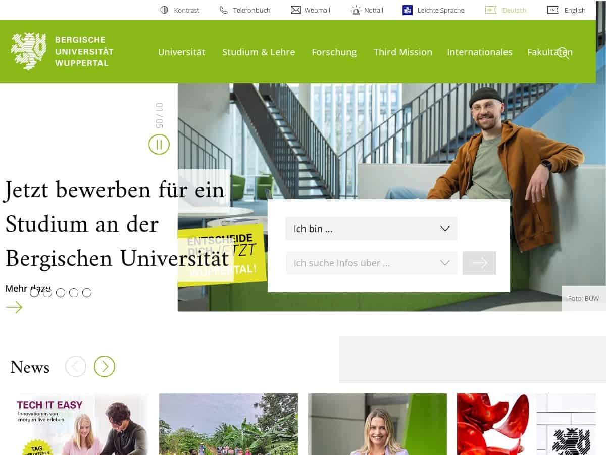 ヴッパータール ベルギッシェ大学 (BUW)
