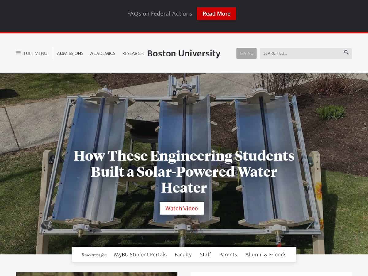 Boston University (BU)