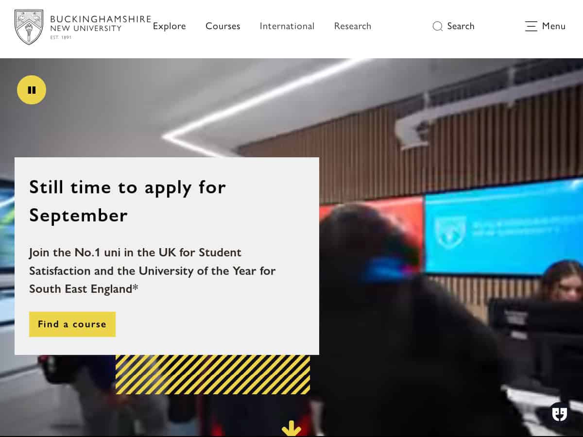 Nuova Università del Buckinghamshire (BNU)