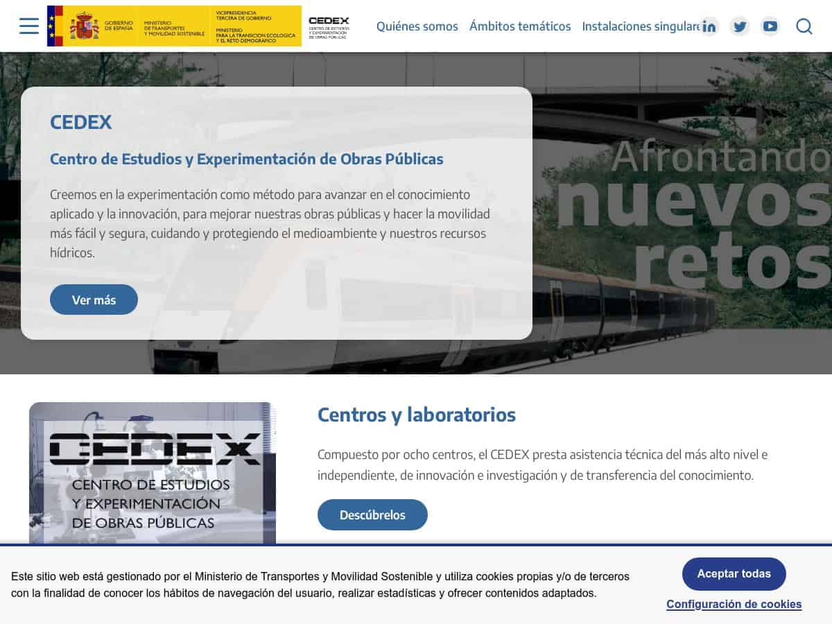 Centro de Estudios y Experimentación de Obras Públicas (CEDEX)