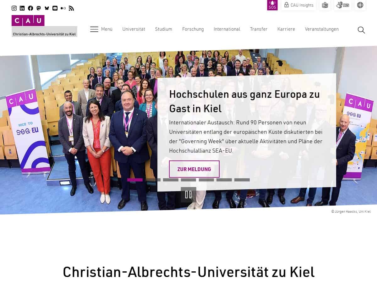 Christian-Albrechts-Universität zu Kiel (CAU)