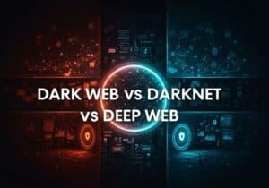 Dark Web vs Darknet vs Deep Web