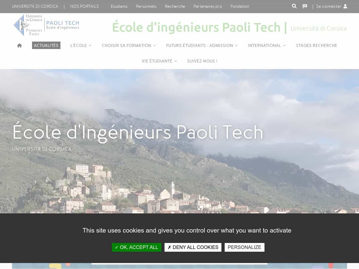 École d’Ingénieurs Paoli Tech (Corte)