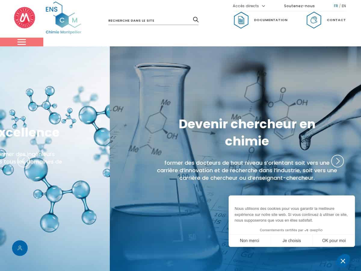 École Nationale Supérieure de Chimie de Montpellier (ENSCM)