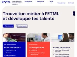 École technique - École des métiers Lausanne, École Supérieure (ETML ES)