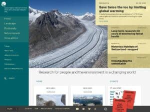 Institut fédéral de recherche sur la forêt, la neige et le paysage (WSL)