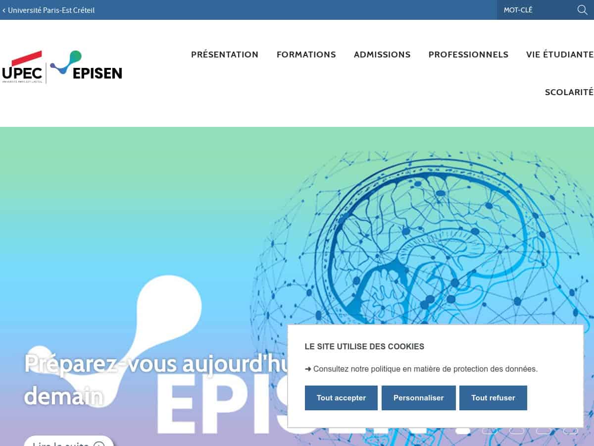 EPISEN (École Parisienne d'Ingénieurs en Systèmes d'Information et Énergies Nouvelles Créteil)