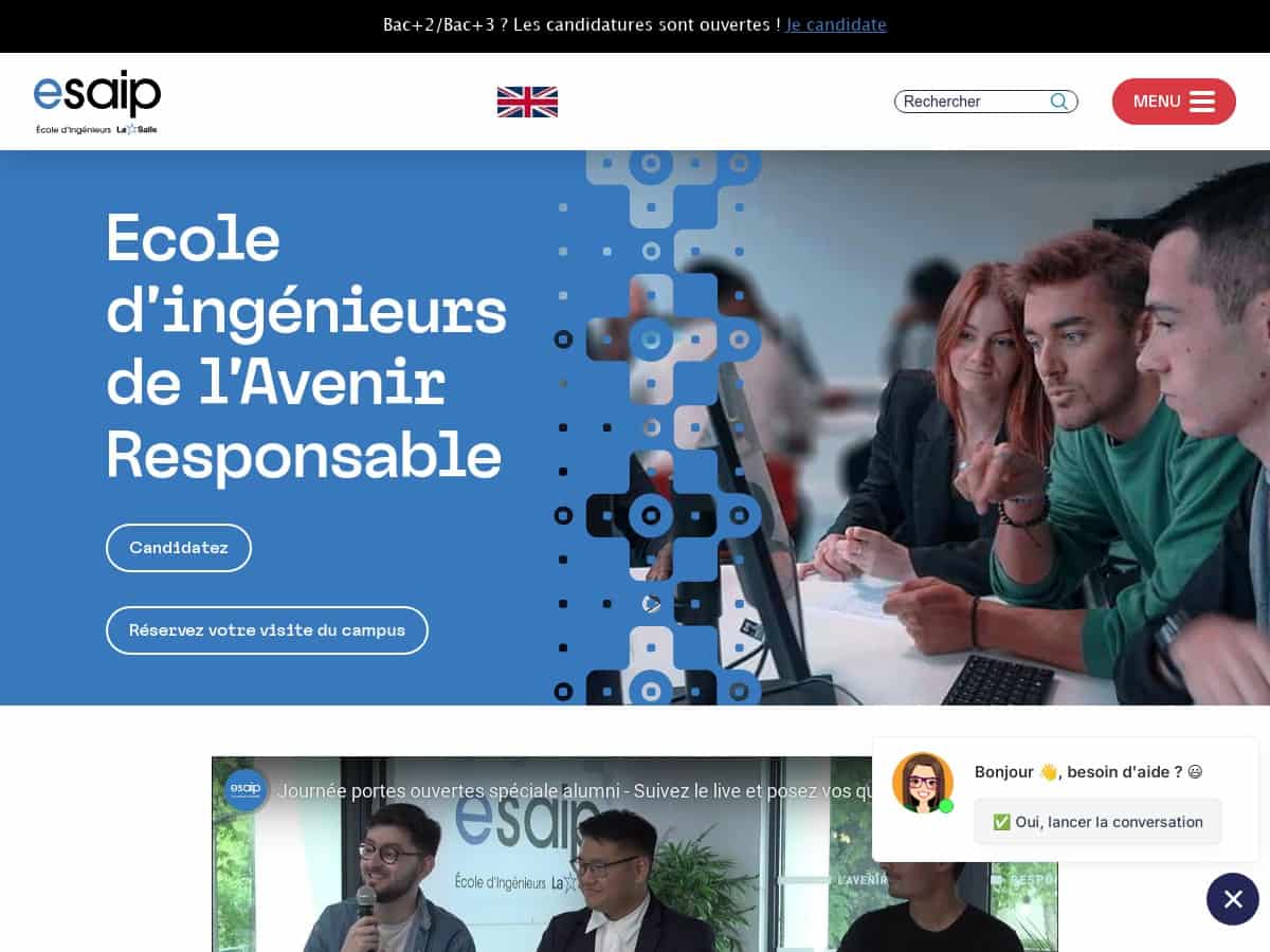 ESAIP École d'Ingénieurs (Angers/Aix-en-Provence)