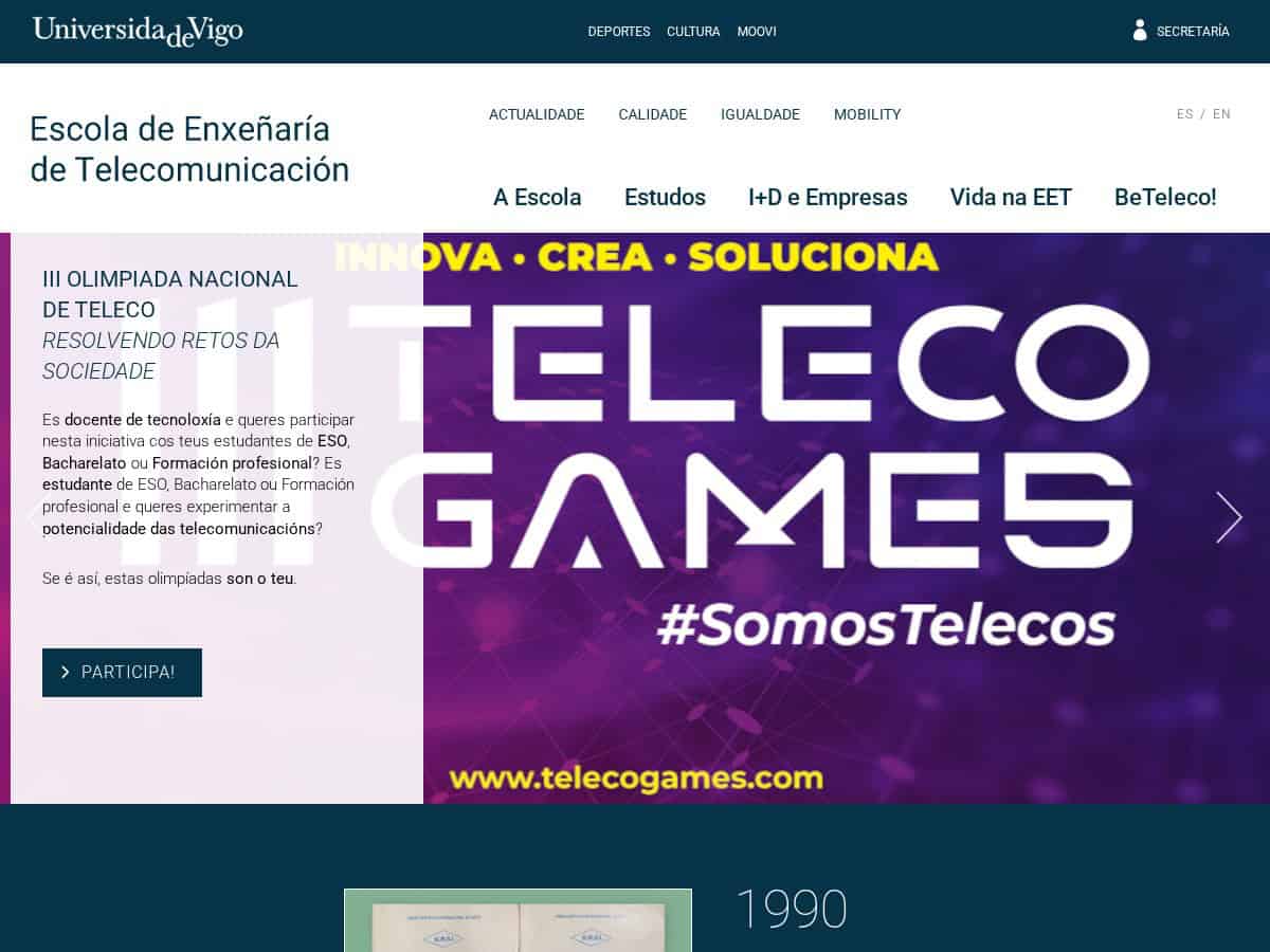 Escola de Enxeñaría de Telecomunicación (ビーゴ大学)