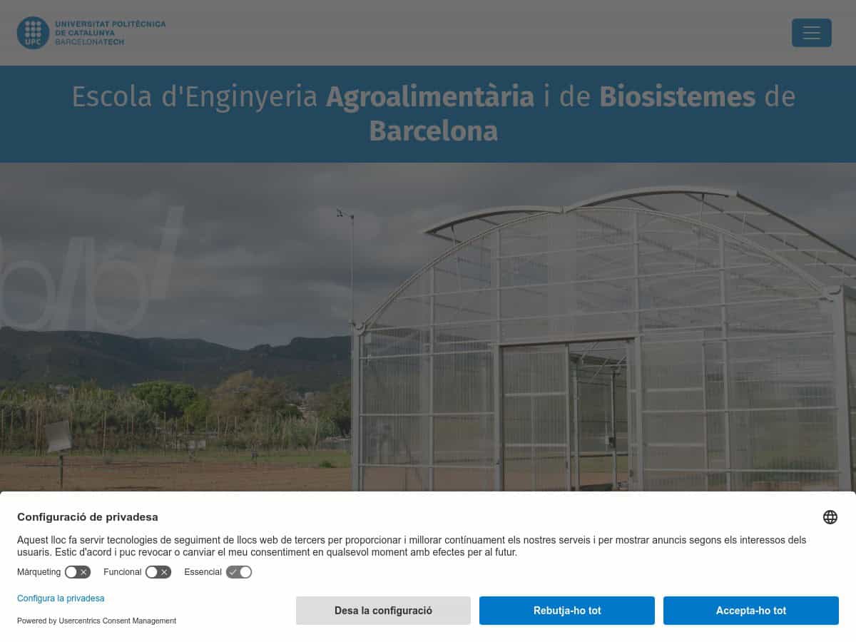 Escuela de Ingeniería Agroalimentaria y de Biosistemas de Barcelona (EEABB)