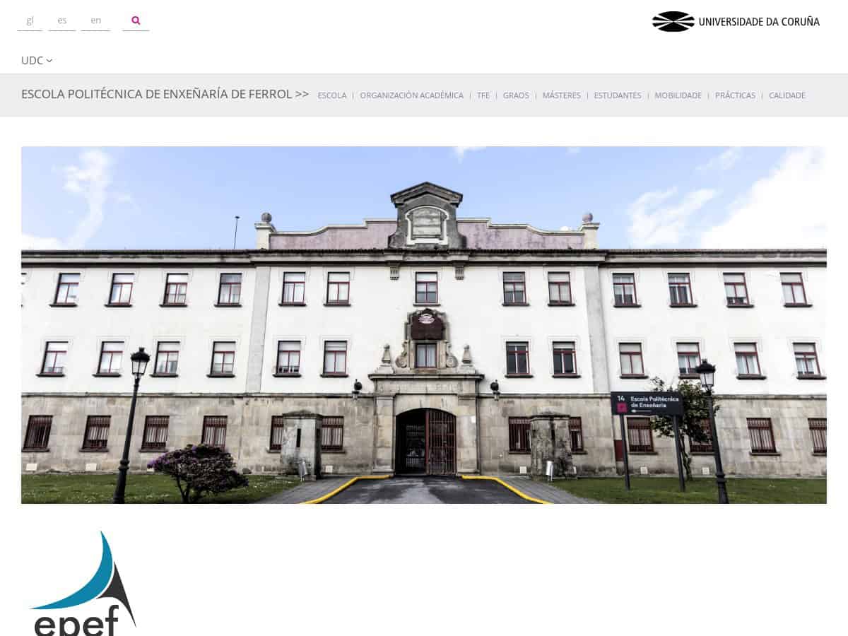 Escuela Politécnica de Enxeñaría de Ferrol (EPEF)