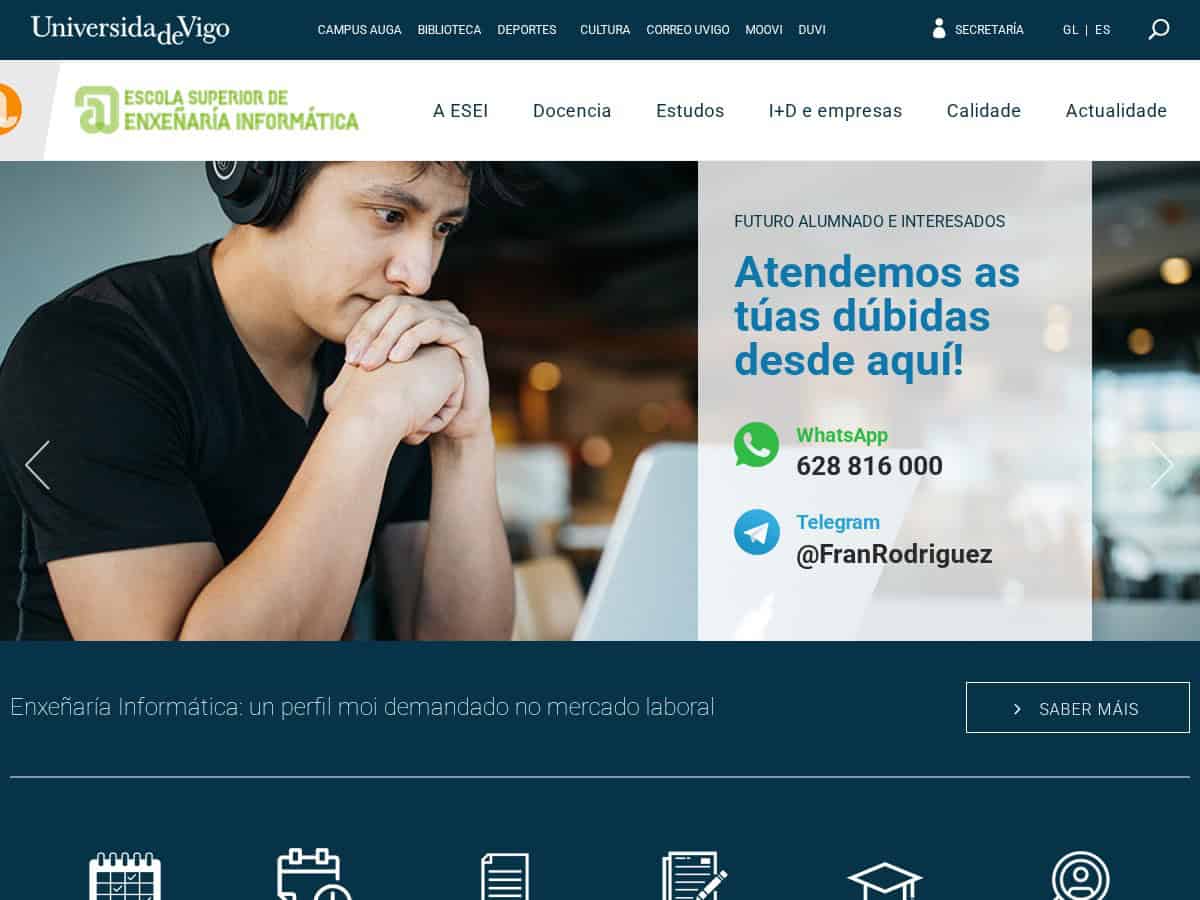 Escola Superior de Enxeñaría Informatica (ビーゴ大学)