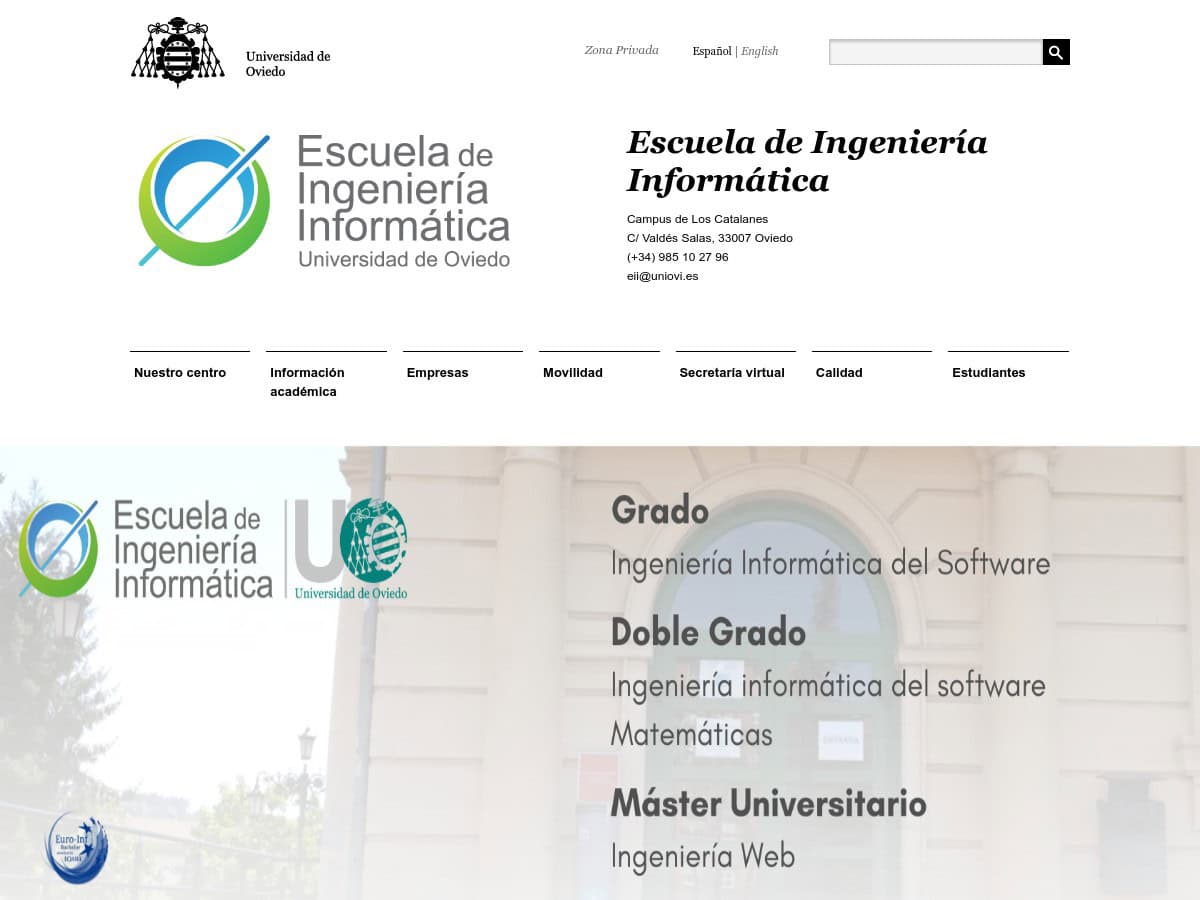 Escuela de Ingeniería Informatica（奥维耶多大学）