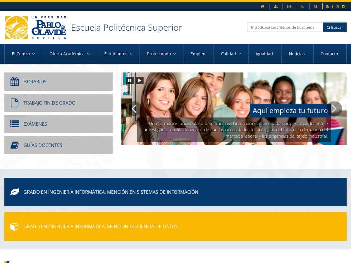 Escuela Politécnica Superior（巴勃罗·德·奥拉维德大学）