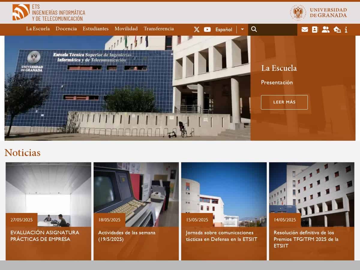 Escuela Técnica Superior de Ingenierías Informática y de Telecomunicación (ETSIIT UGR)