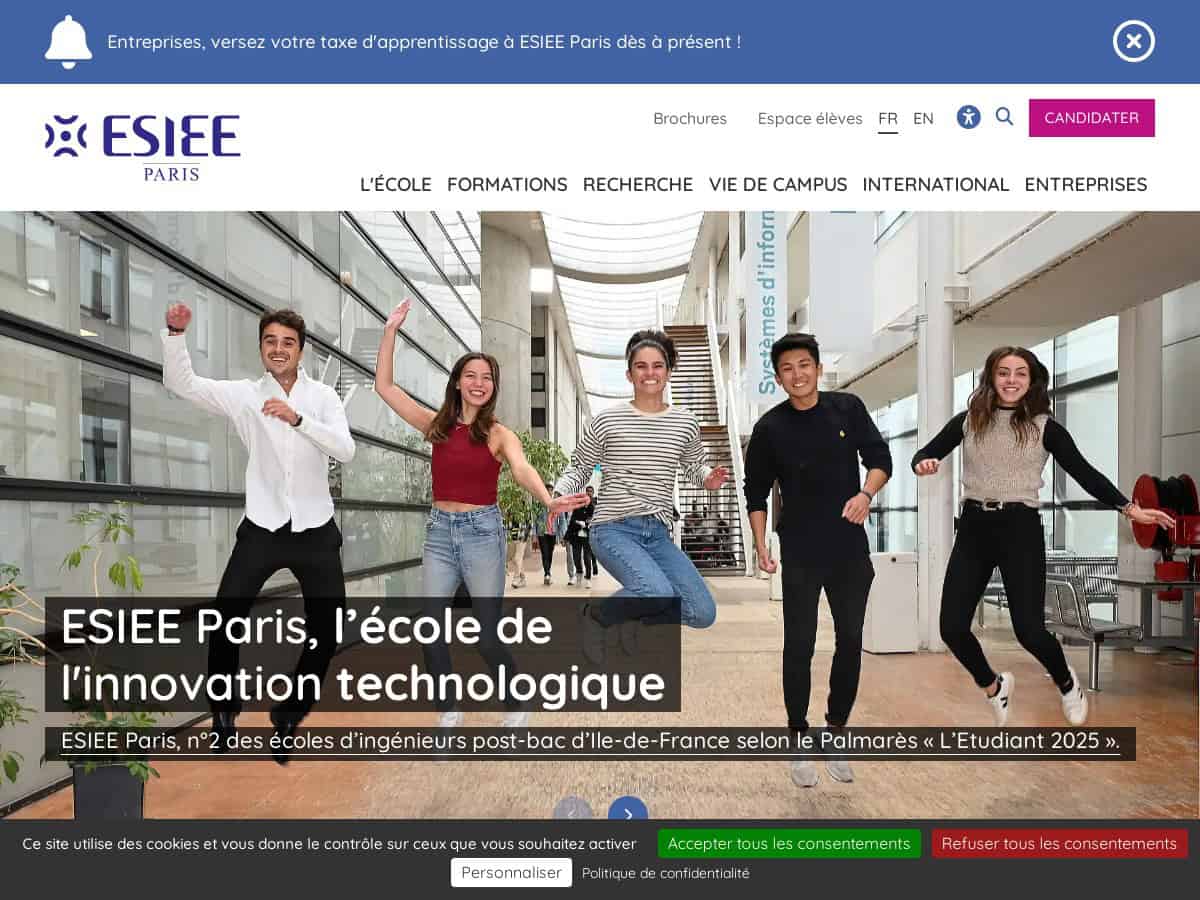 ESIEE París (Escuela Superior de Ingenieros en Electrotecnia y Electrónica)
