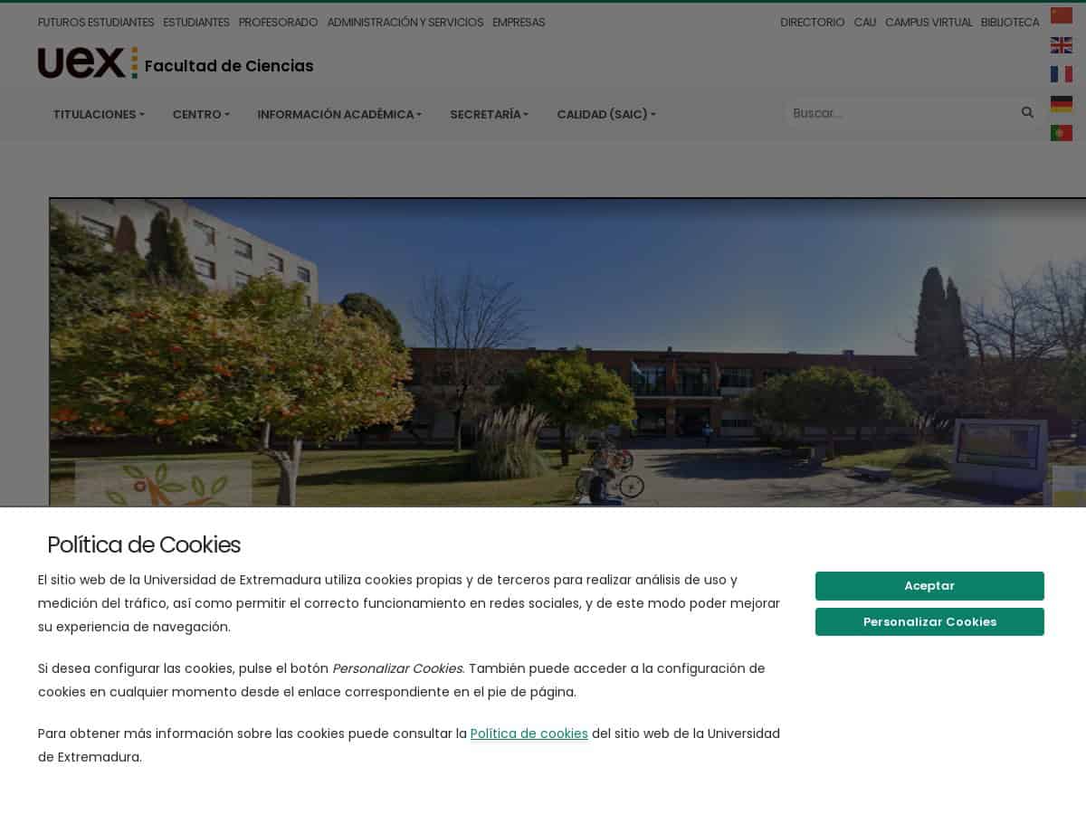 Facoltà di Scienze (Università dell'Estremadura)