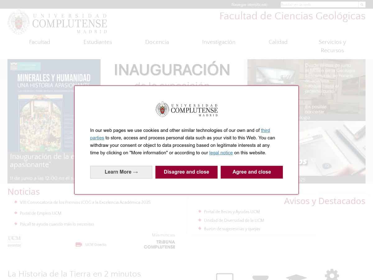 Facultad de Ciencias Geológicas（马德里康普顿斯大学）