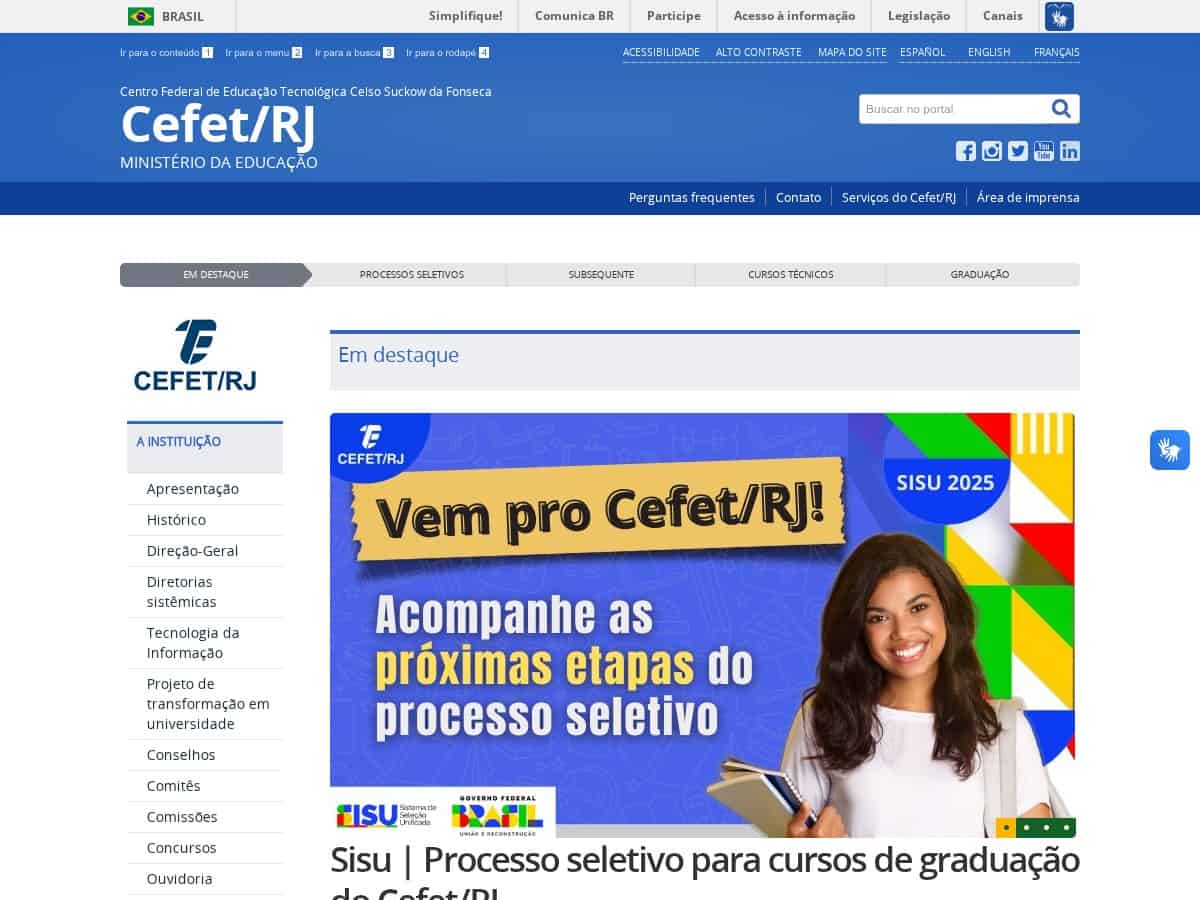 Centre fédéral d'enseignement technologique Celso Suckow da Fonseca (CEFET-RJ)