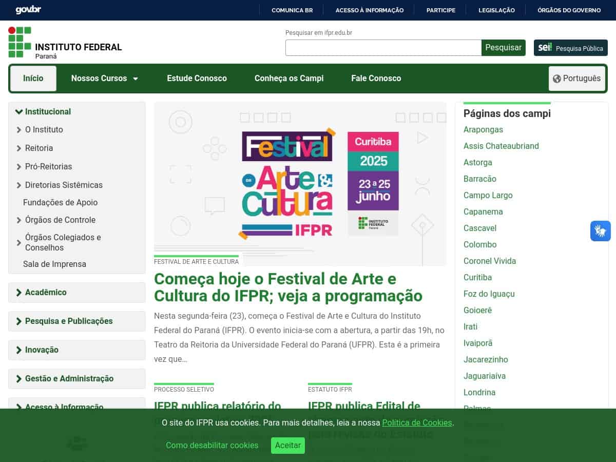 Institut fédéral du Paraná (IFPR)