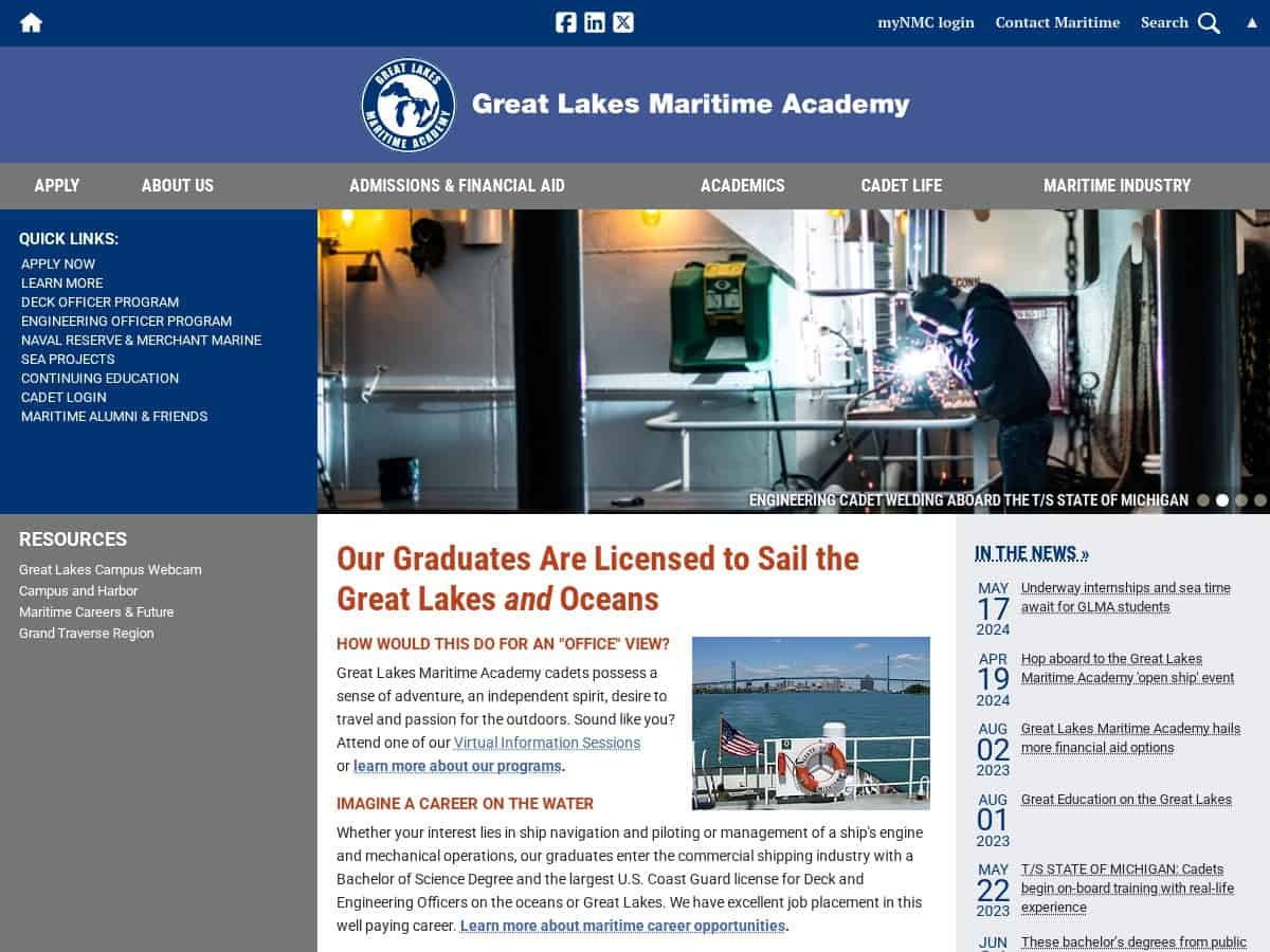 Great Lakes Maritime Academy (GLMA)