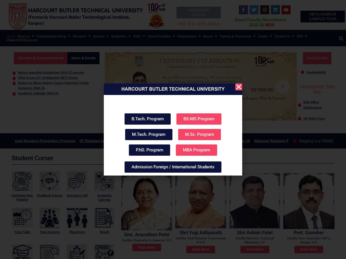 Harcourt Butler Technical University (HBTU)