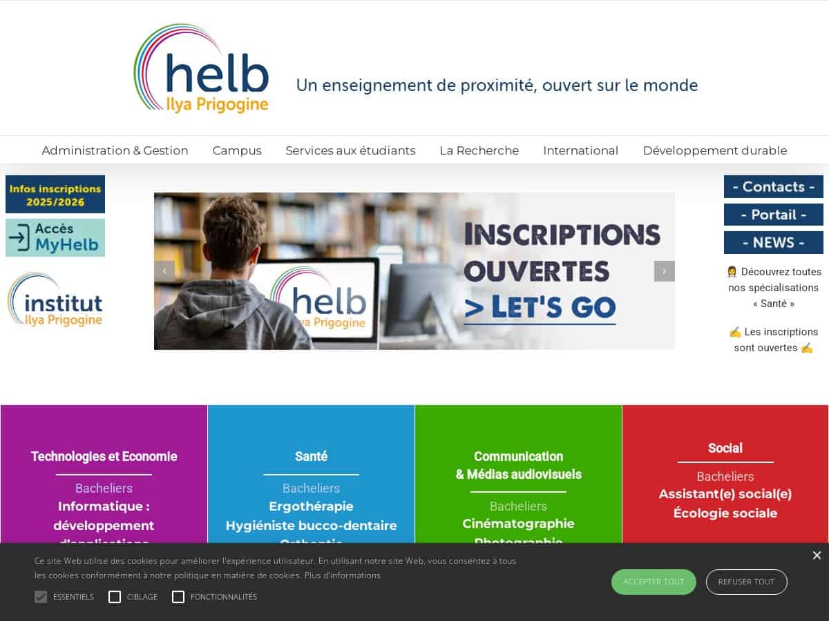 Haute École Libre de Bruxelles – Ilya Prigogine (HELB)
