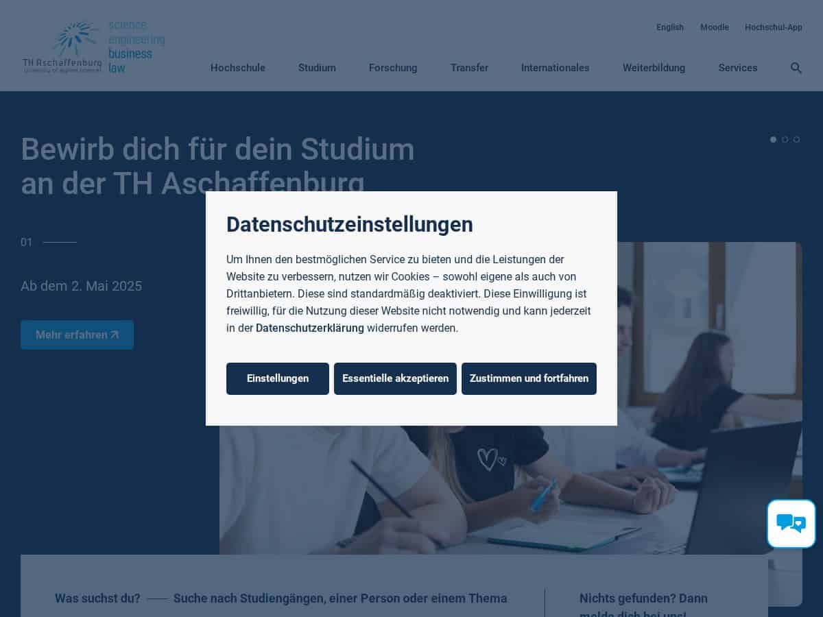 Hochschule Aschaffenburg Universidad de Ciencias Aplicadas