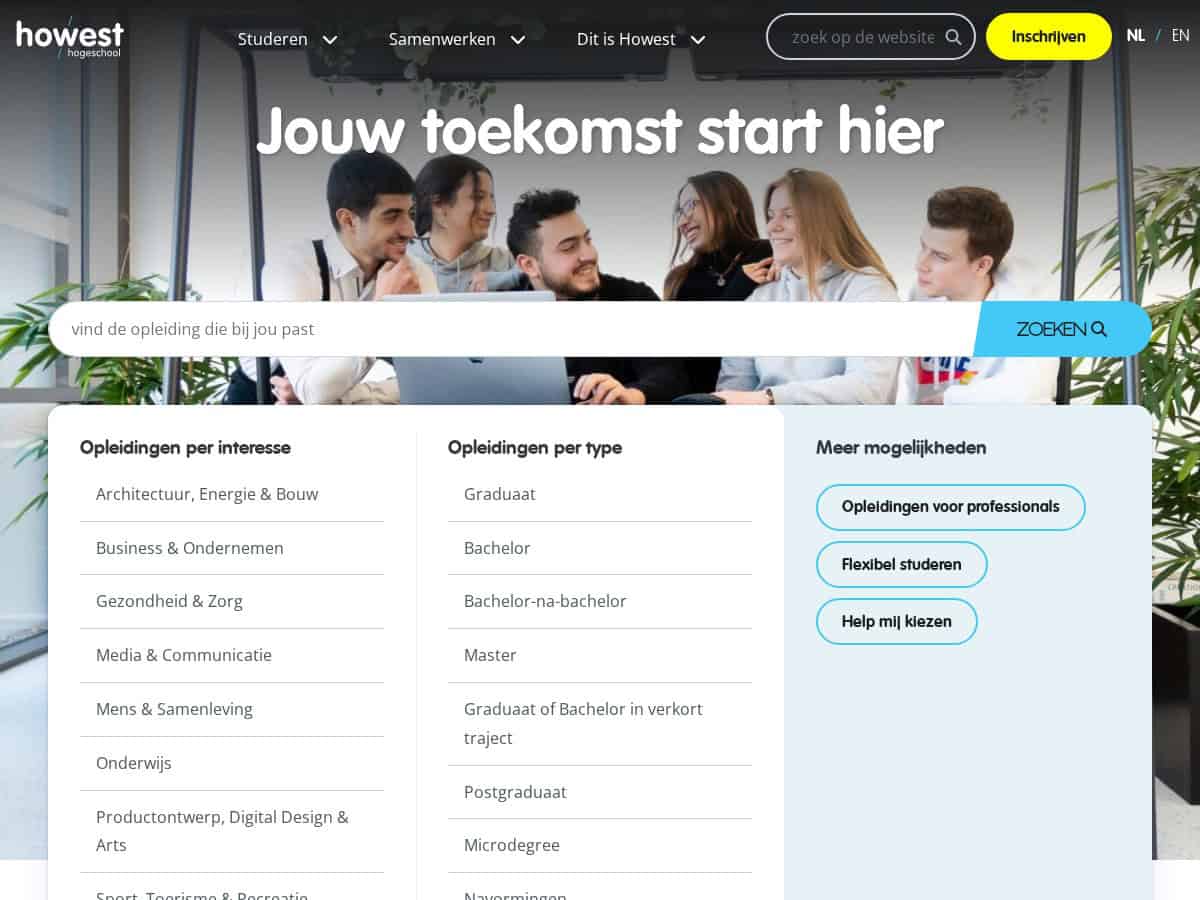Howest, de Hogeschool West-Vlaanderen (هاويست)