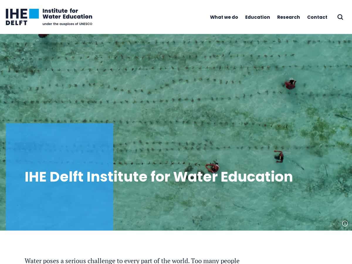 IHE Delft Institute for Water Education (IHE Delft)